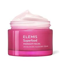 ELEMIS Superfood Midnight Facial, Prebiotic Sleeping Night Cream Nutre, hidrata, repõe e revive a pele seca durante a noite, 50 mL, 1,6 oz.