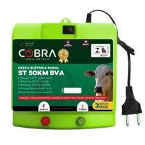 Eletrificador Cerca Elétrica Rural 50km Super Turbo Bivolt - Cobra