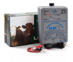 Eletrificador Cerca Rural 80km 12v Luz E Bateria Lb80 Zebu