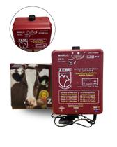 Eletrificador Cerca Zebu Zk50 Aparelho de Choque 50km Bivolt Automatico