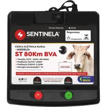 Eletrificador de Cerca Elétrica 80 km, com Alcance de 12.500 m, 4077 Sentinela Eletrificador de Cerca Elétrica 80 km, com Alcance de 12.500 m, 4077 Sentinela