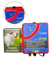Eletrificador de Cerca Elétrica Rural Super Potente Zebu Zk300 220v Função Seca Capim