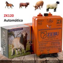 Eletrificador De Cerca Rural Aparelho De Choque Zebu Zk120 Automático