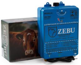 Eletrificador De Cerca Rural Super Potente 200km Zebu Zk200