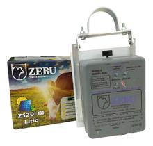 Eletrificador Rural Solar 0,35 Joules 35Km Bat.Lítio Zebu