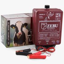 Eletrificador Rural Zebu LB50 Luz Bateria 12V 50km Bivolt Potente Eletrificador Rural Zebu LB50 Luz Bateria 12V 50km Bivolt Potente