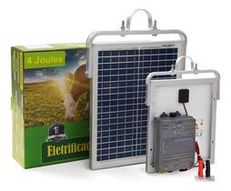 Eletrificador Solar 12v Cerca Rural 80km ZS80i 4 Joules Zebu