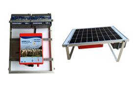 Eletrificador Solar Cerca Elétrica Rural 150km Com Bateria