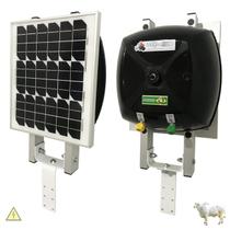 Eletrificador Solar Cerca Elétrica Rural 150km Com Bateria Para Gado Aparelho Choque Bovinos Energizador Boi Placa Solar