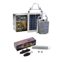 Eletrificador Solar Cercas Elétricas Grandes Propriedades Com Bateria ZS20I + Kit Para-raios - Zebu Eletrificador Solar Cercas Elétricas Grandes Propriedades Com Bateria ZS20I + Kit Para-raios - Zebu