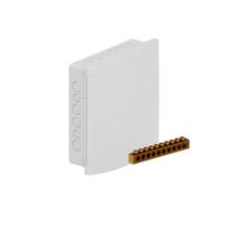 eletro quadro distribuição 18/24 embutir com barramento * branca - tigre