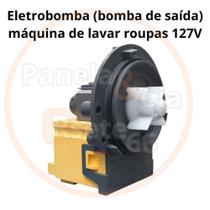 Eletrobomba (bomba de saída) de máquina de lavar 127v