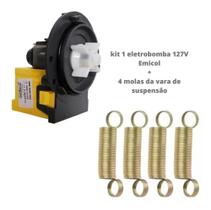 Eletrobomba Lavadora Electrolux 110v E 4 Mola Vara Suspensão