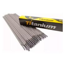 Eletrodo 6013 2,00mm 1Kg Solda Profissional Titanium Platina Eletrodo 6013 2,00mm 1Kg Solda Profissional Titanium Platina