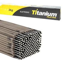 Eletrodo 6013 2,50mm 2Kg Solda Profissional Titaniumx Eletrodo 6013 2,50mm 2Kg Solda Profissional Titaniumx