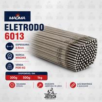Eletrodo 6013 2,5mm MAGMA AWS (350mm) Vareta de Solda - Venda por KG. Eletrodo 6013 2,5mm MAGMA AWS (350mm) Vareta de Solda - Venda por KG.