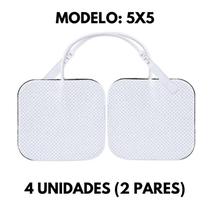 Eletrodo Adesivo 5x5 TENS/FES Fisioterapia Tensão Massagem Auto Adesivo Dores Lesões Recuperação Muscular