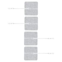 Eletrodo Autoadesivo Reutilizável 5x5cm para TENS FES Eletroestimulação Kit 4 Unidades Fisioterapia