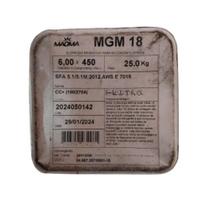 Eletrodo AWS A5.1 6 X 450MM 25KG E7018-M MAGMA
