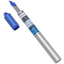 Eletrodo de tungstênio para soldagem TIG 2% lantanado, 5 unidades de 3,2 mm e 5 unidades de 3,175 mm por 17,78 cm. Tamanhos variados (azul, EWLA-2) YESWELDER