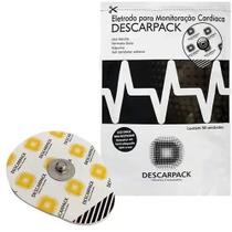 Eletrodo ECG Descartável Descarpack 37x42mm Pacote com 50 Un Eletrodo ECG Descartável Descarpack 37x42mm Pacote com 50 Un