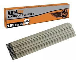 Eletrodo Revestido 3,25 mm 155 pcs (5 kg) Bestfer Alta Performance em Soldagem Eletrodo Revestido 3,25 mm 155 pcs (5 kg) Bestfer Alta Performance em Soldagem