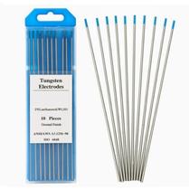 Eletrodo Tungstênio 1,6mm 1/16 Ponta Azul 2%lantânio (10 Pc)