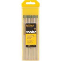 Eletrodo Tungstênio 3,2Mm Verde Puro Ewp Com 10 Peças Vonder Eletrodo Tungstênio 3,2Mm Verde Puro Ewp Com 10 Peças Vonder