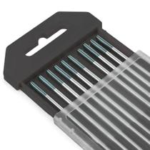 Eletrodo Tungstênio Composto Turquesa E3CG - 3.2mmx150mm (1/8X6) 10 Unidades