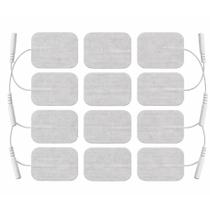 Eletrodos Autoadesivos 5x5cm TENS FES Kit 12 Und Fisioterapia Alívio Dor Muscular Eletrodos Autoadesivos 5x5cm TENS FES Kit 12 Und Fisioterapia Alívio Dor Muscular
