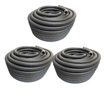 Eletroduto Corrugado 1 Pol 150m Preto Guia Leve Forte Eletroduto Corrugado 1 Pol 150m Preto Guia Leve Forte