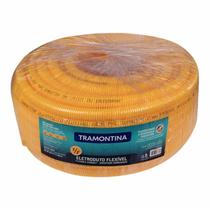 Eletroduto Corrugado 20mm 1/2 Amarelo 50m Tramontina