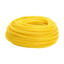 Eletroduto corrugado 20mm (1/2 ) amarelo leve 50m - amanco