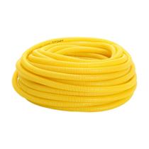 Eletroduto Corrugado 50m 25mm Amanco Amarelo