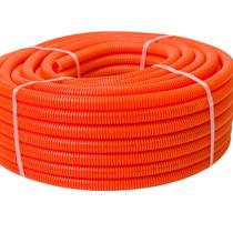 Eletroduto Corrugado em PVC Laranja Reforçado 25mm x 25m (3/4) - Belplast - caixa com 25m2 - Laranja