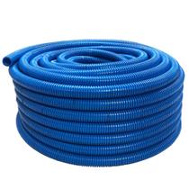 Eletroduto Corrugado Leve 3/4 C/50m Azul Plasfan