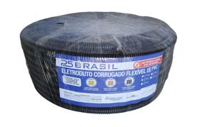 Eletroduto Corrugado PSBRASIL 20mm Preto RL C/ 50m