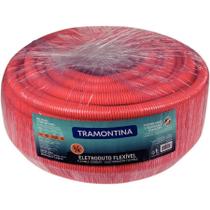 Eletroduto Corrugado Reforçado Flexível Dn25 3/4" 50 M - Tramontina