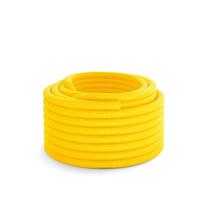 Eletroduto Flexível PVC Amarelo 25mm 50m Krona