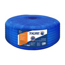 Eletroduto Telecom Corrugado Tigre Tigreflex 25mm 50m Azul