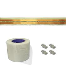 Eletrofita 10a Duas Pistas + 2 Conector Tela Preço Por Metro