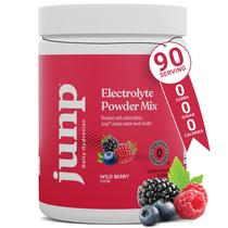 Eletrólito em pó JUNP Wild Berry Flavor 90 porções Eletrólito em pó JUNP Wild Berry Flavor 90 porções