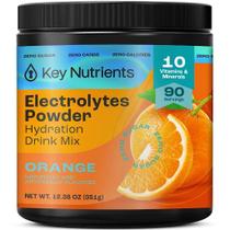 Eletrólito em pó KEY NUTRIENTS Multivitamínico Tangy Orange