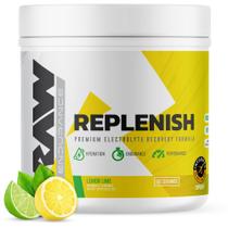 Eletrólito em pó RAW Replenish Lemon Lime 60 porções