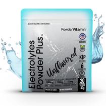 Eletrólito em pó, vitaminas, eletrólitos, ceto, 20 porções