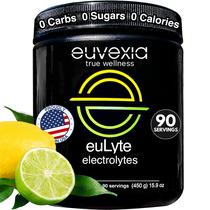 Eletrólitos em pó Euvexia EuLyte No Sugar 90 porções Eletrólitos em pó Euvexia EuLyte No Sugar 90 porções
