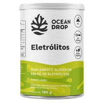 Eletrólitos em Pó Limão 100 Vegano 180g Ocean Drop Eletrólitos em Pó Limão 100 Vegano 180g Ocean Drop