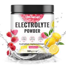 Eletrólitos em pó NatureBell Keto Fast Raspberry Lemonade