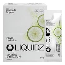 Eletrólitos em Pó Sabor Limonada Tropical CX/14 Sachês Liquidz