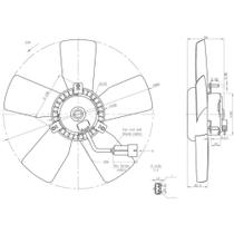 Eletroventilador Chevrolet S10 1995 a 2010 GAUSS GE1059